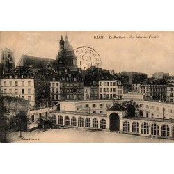 Paris Panthéon Vue prise des Caserts Carte postale ancienne