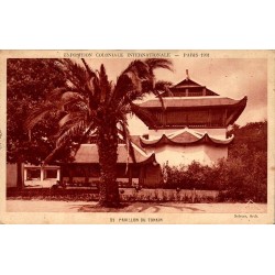 Carte postale ancienne Exposition Coloniale Paris 1931 Pavillon du Tonkin