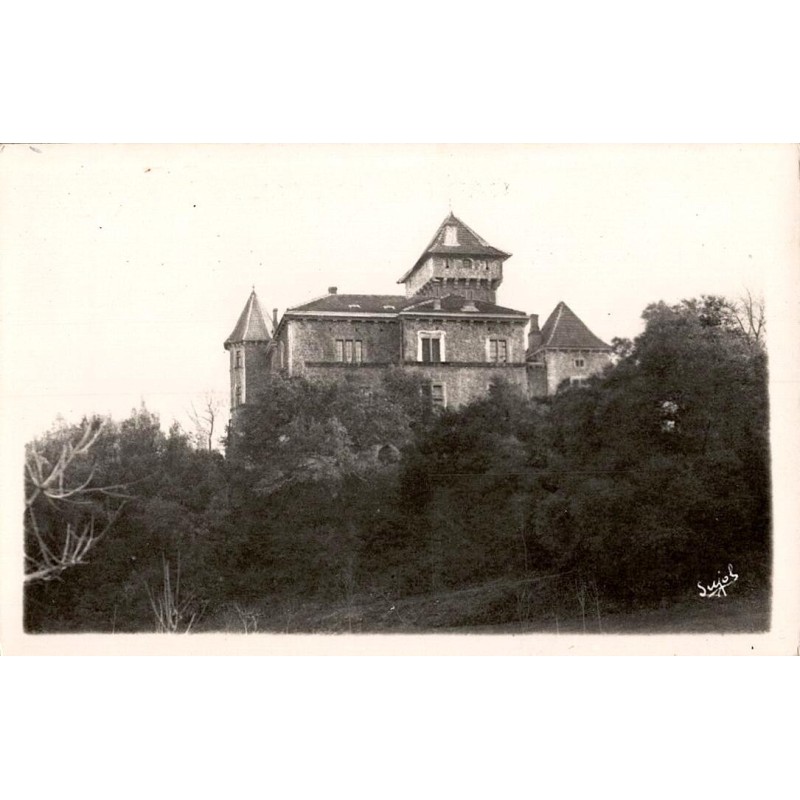 Carte postale ancienne Château du Solier Lasalle Gard monument historique