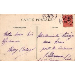 Carte Postale Ancienne Paris Le Panthéon Façade Monumentale 1906