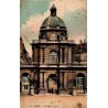 Carte postale ancienne colorisée du Sénat de Paris au Palais du Luxembourg avec correspondance datée de 1918.