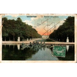 Carte Postale Ancienne Versailles – Bassin d’Apollon – Jardins du Château