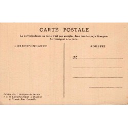 Carte Postale Ancienne Grenoble Village Alpin Place de l'Église