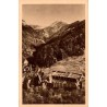 Carte postale ancienne de la distillerie de Fourvoirie dans le massif de la Grande Chartreuse.